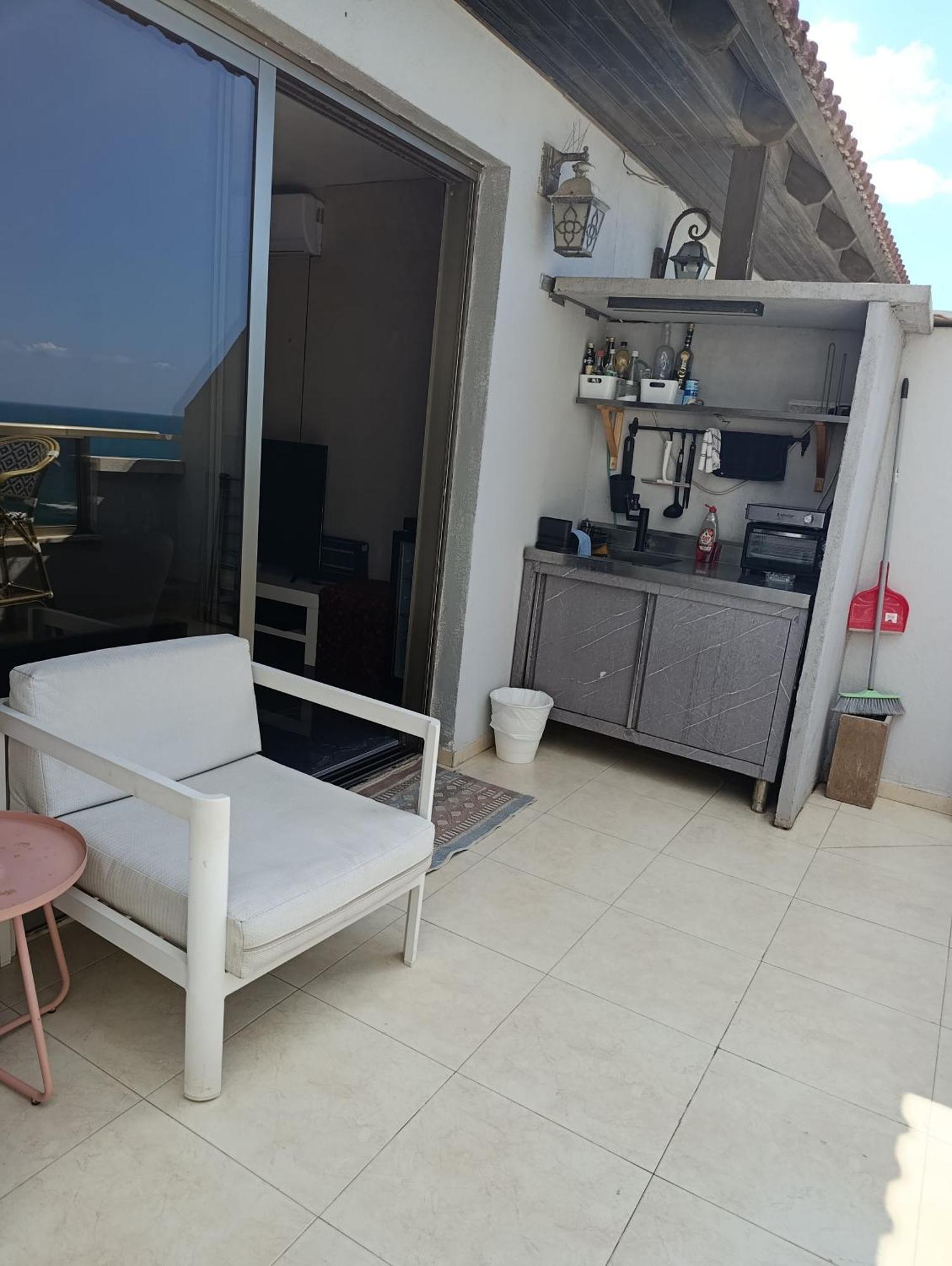 Penthouse Apartment On The Beach Bat Yam Quarto foto
